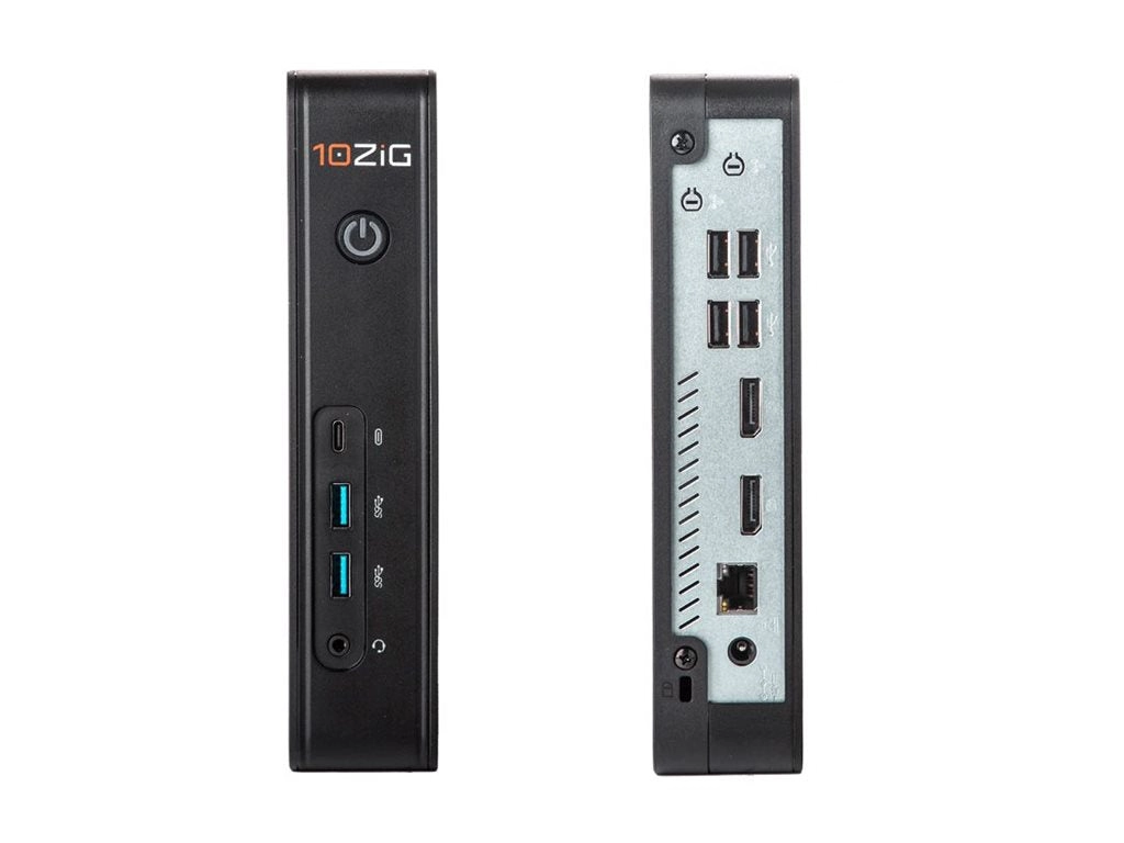 10ZiG 7011Q - Thin client - 1 x Celeron J6412 / up to 2.6 GHz - RAM 8 GB 32 GB - UHD Graphics - Gigabit Ethernet, IEEE 802.11ax 7011Q-8503