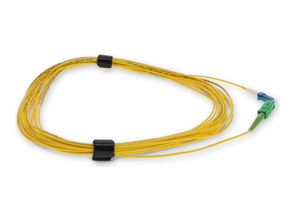 AddOn - Patch cable - SC/APC single-mode (M) to LC single-mode (M) - 1 m - fiber optic - simplex - 9 / 125 micron - OS1 - halogen-free ADD-ASC-LC-1MS9SMF