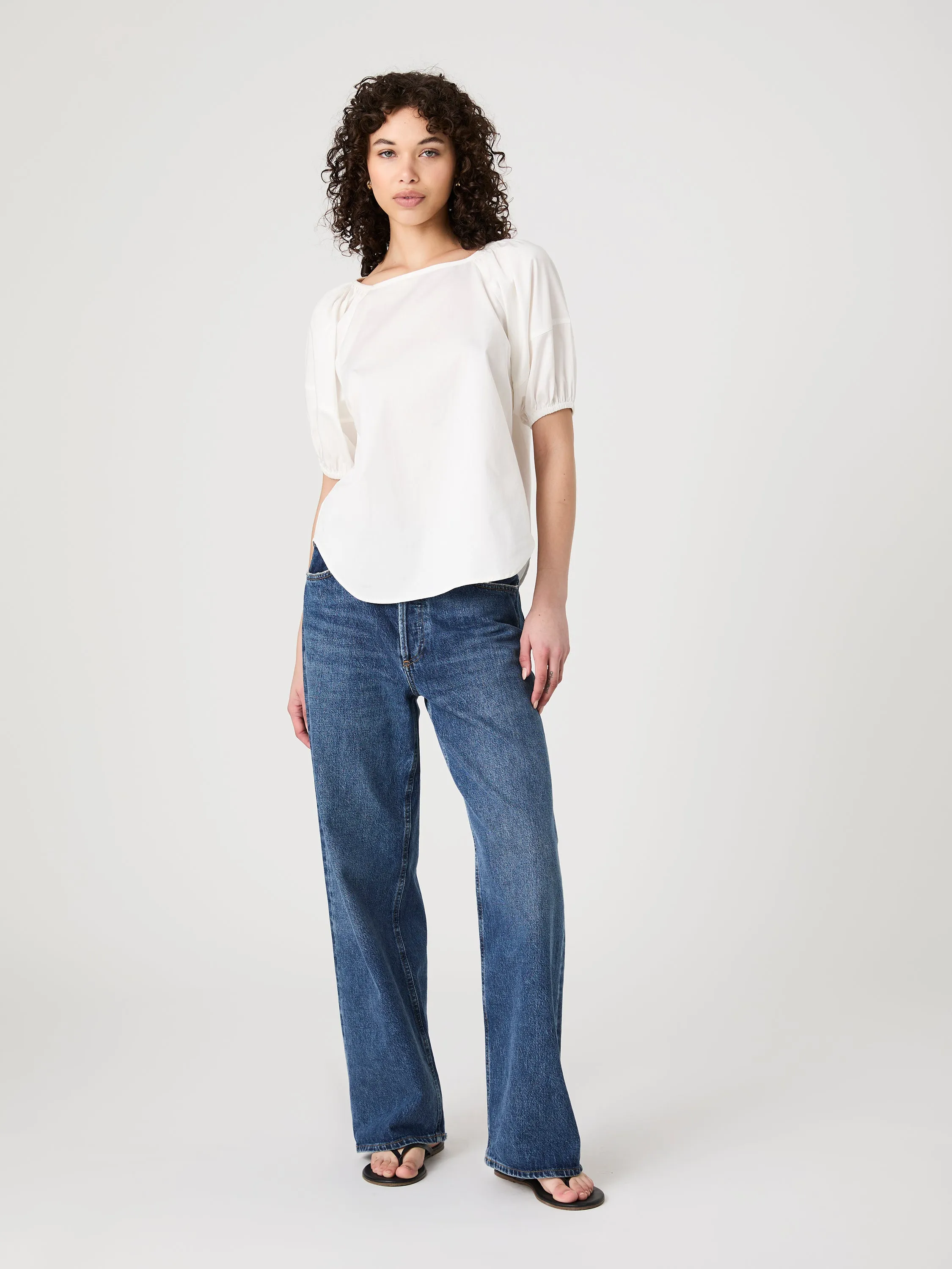 Alexis Raglan Puff Sleeve Top