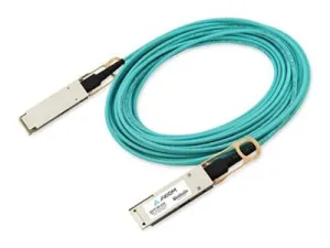 Axiom - 400GBase-AOC direct attach cable - QSFP-DD (M) to QSFP-DD (M) - 40 m - fiber optic - Active Optical Cable (AOC) QDD-400-AOC40M-AX