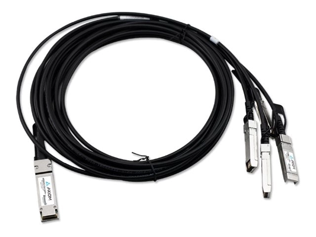 Axiom - 40GBase-CR4 direct attach cable - QSFP  (M) to SFP  (M) - 13 ft - twinaxial - passive QSFP-4SFP10G-CU4M-AX