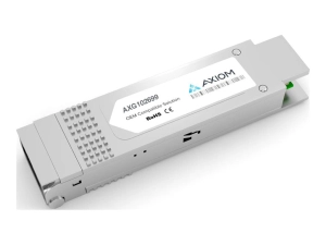 Axiom - QSFP  transceiver module - 40GbE - 40GBase-SR-BiDi - LC multi-mode - up to 492 ft - 832-918 nm - TAA Compliant AXG102699