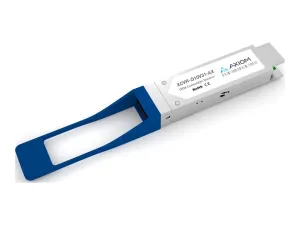 Axiom - QSFP28 transceiver module (equivalent to: Ciena XCVR-Q10V31) - 100GbE - 100GBase-LR4 - LC single-mode - up to 6.2 miles XCVR-Q10V31-AX