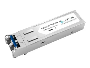 Axiom - SFP (mini-GBIC) transceiver module - 100Mb LAN (optical), 2.7 GigaE - 2.7GBase-LR2 (CWDM), 100Base-LR-2 (CWDM) - LC single-mode SFPC12-MR45-AX