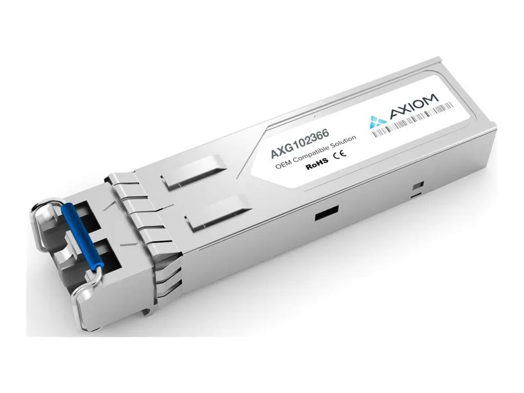 Axiom - SFP  transceiver module (equivalent to: Alcatel-Lucent iSFP-10G-LR) - 10GbE - 10GBase-LR - LC single-mode - up to 6.2 AXG102366