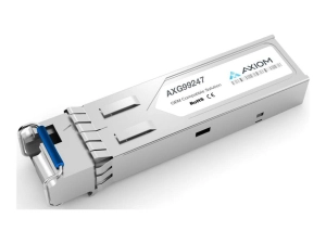 Axiom - SFP  transceiver module (equivalent to: Cisco SFP-10G-BX20U=) - 10GbE - 10GBase-BX20-U - LC single-mode - up to 12.4 AXG99247