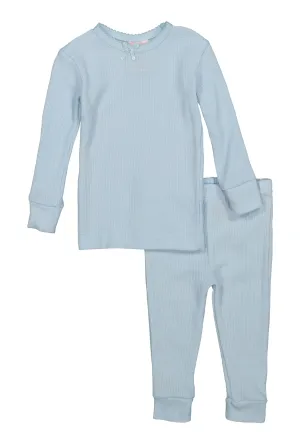 Baby Girls 12-24M Thermal Top and Pants Set