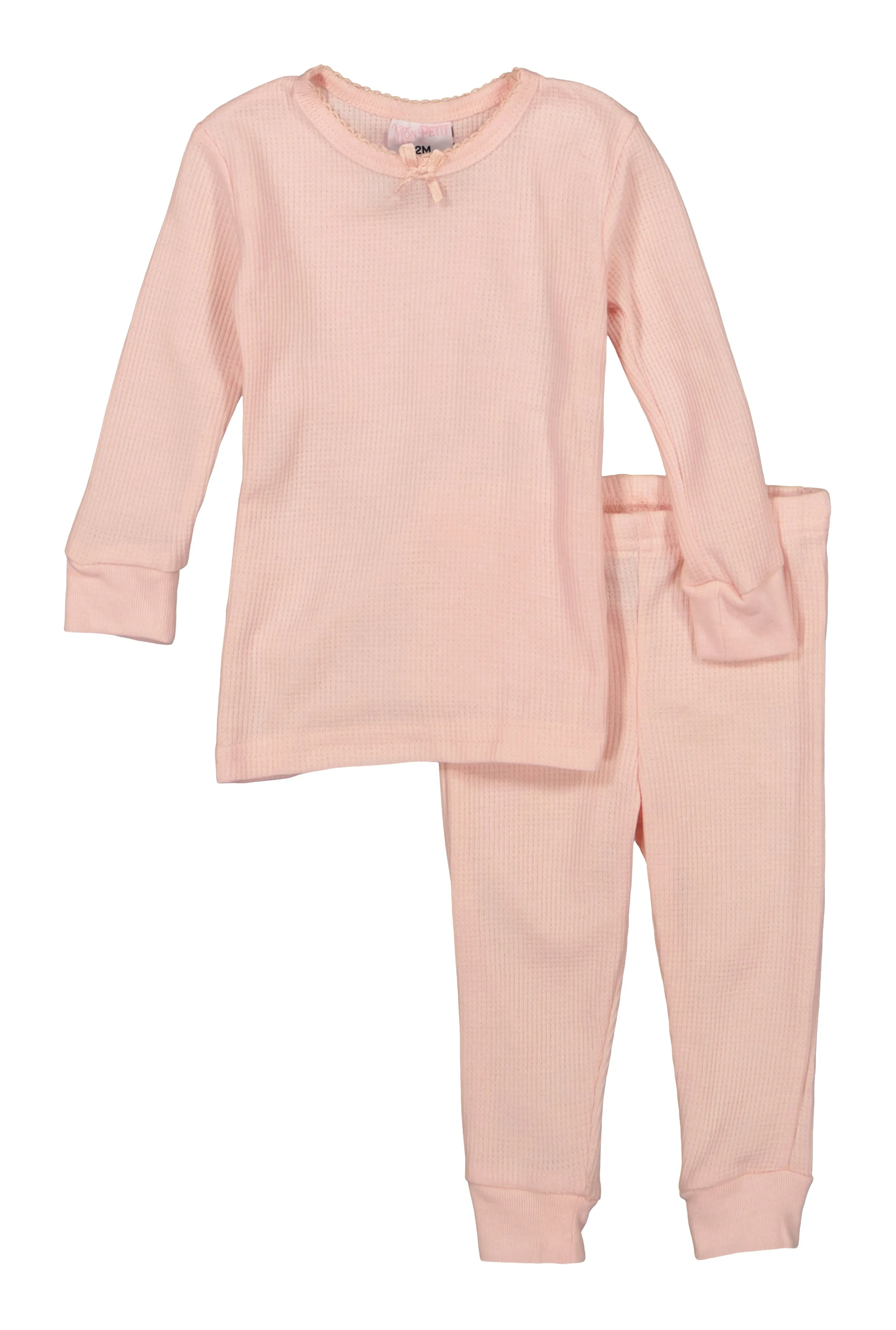 Baby Girls 12-24M Thermal Top and Pants Set