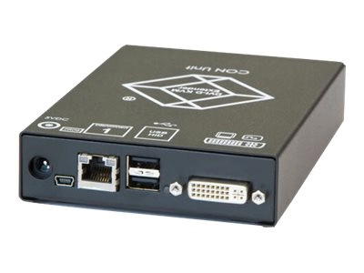 Black Box ServSwitch DKM Receiver, CATx Single-Link DVI - Video/USB extender - receiver - GigE - 1000Base-T - up to 459 ft - ACX1R-11-C