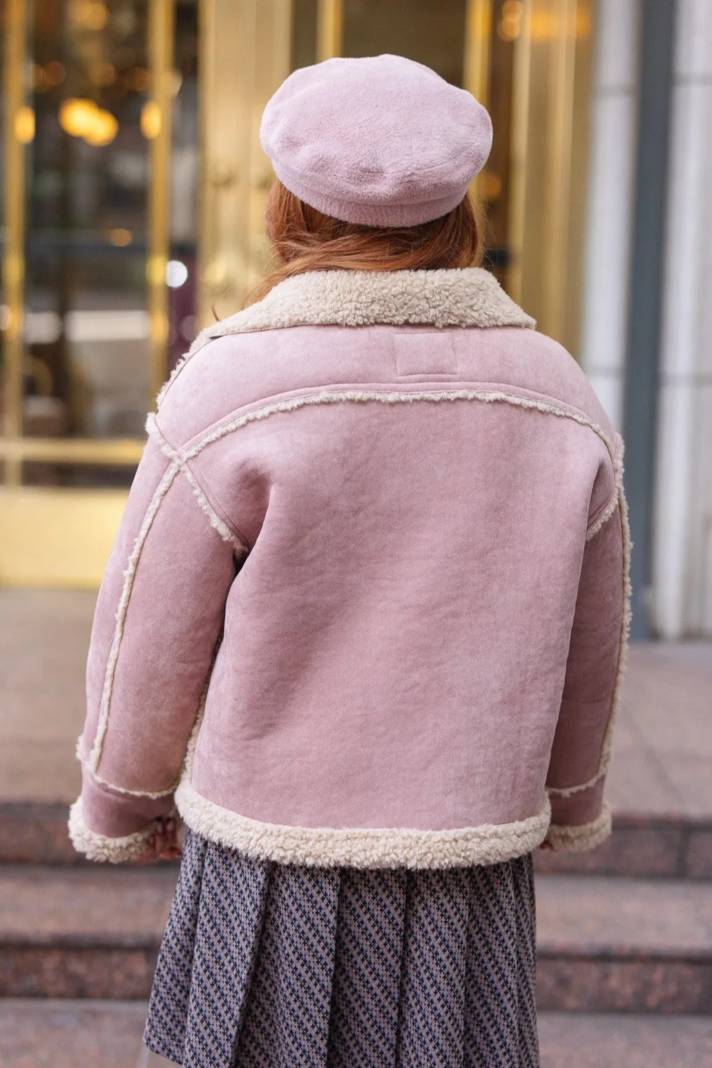 Blush Coat in Pink - FINAL SALE