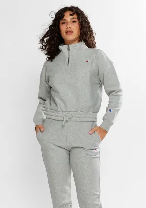 Champion Women’s Reverse Weave Small C Quarter Zip
