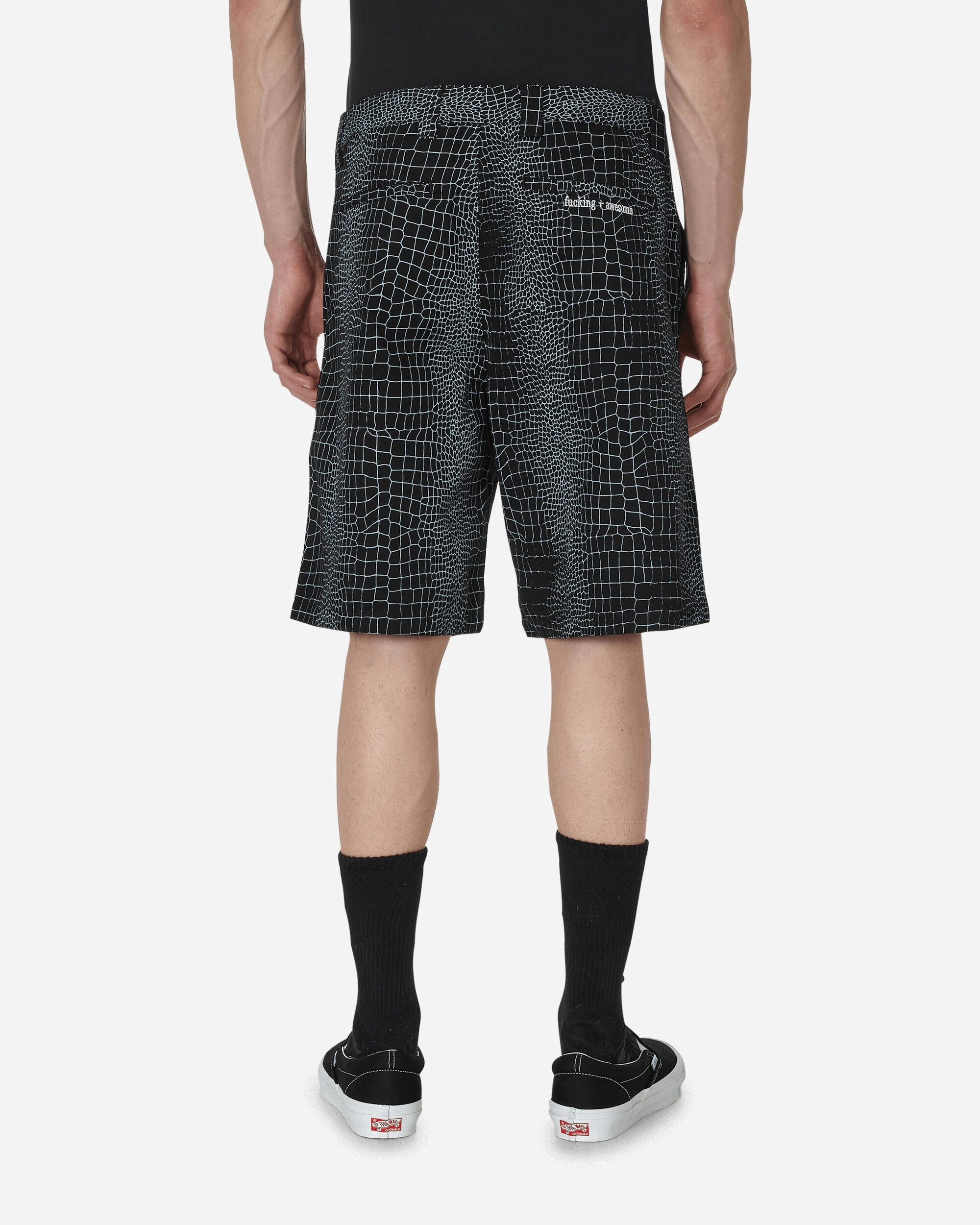 Crocodile Shorts Black