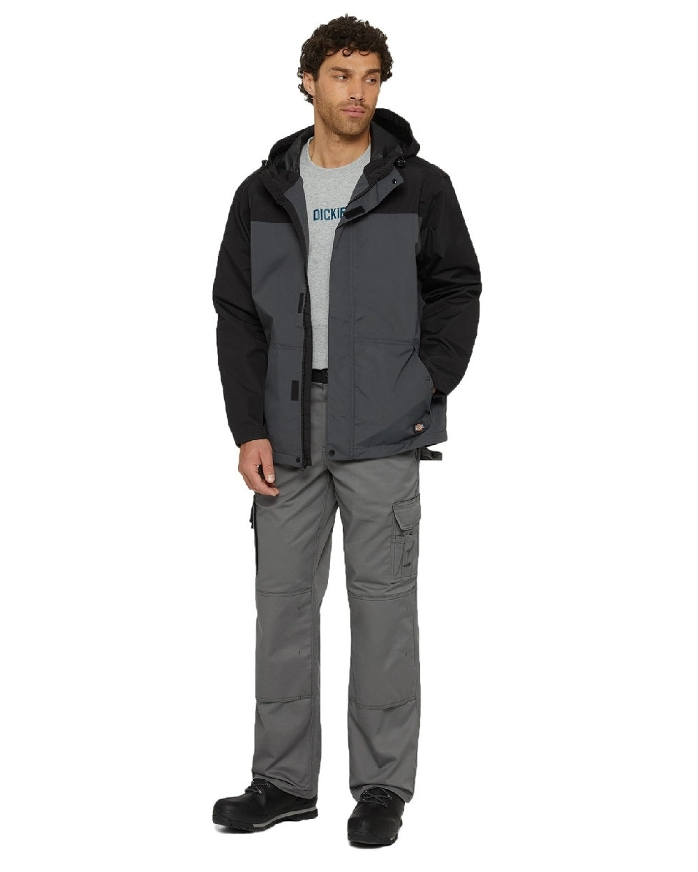 Dickies Mens Waterproof Rain Jacket