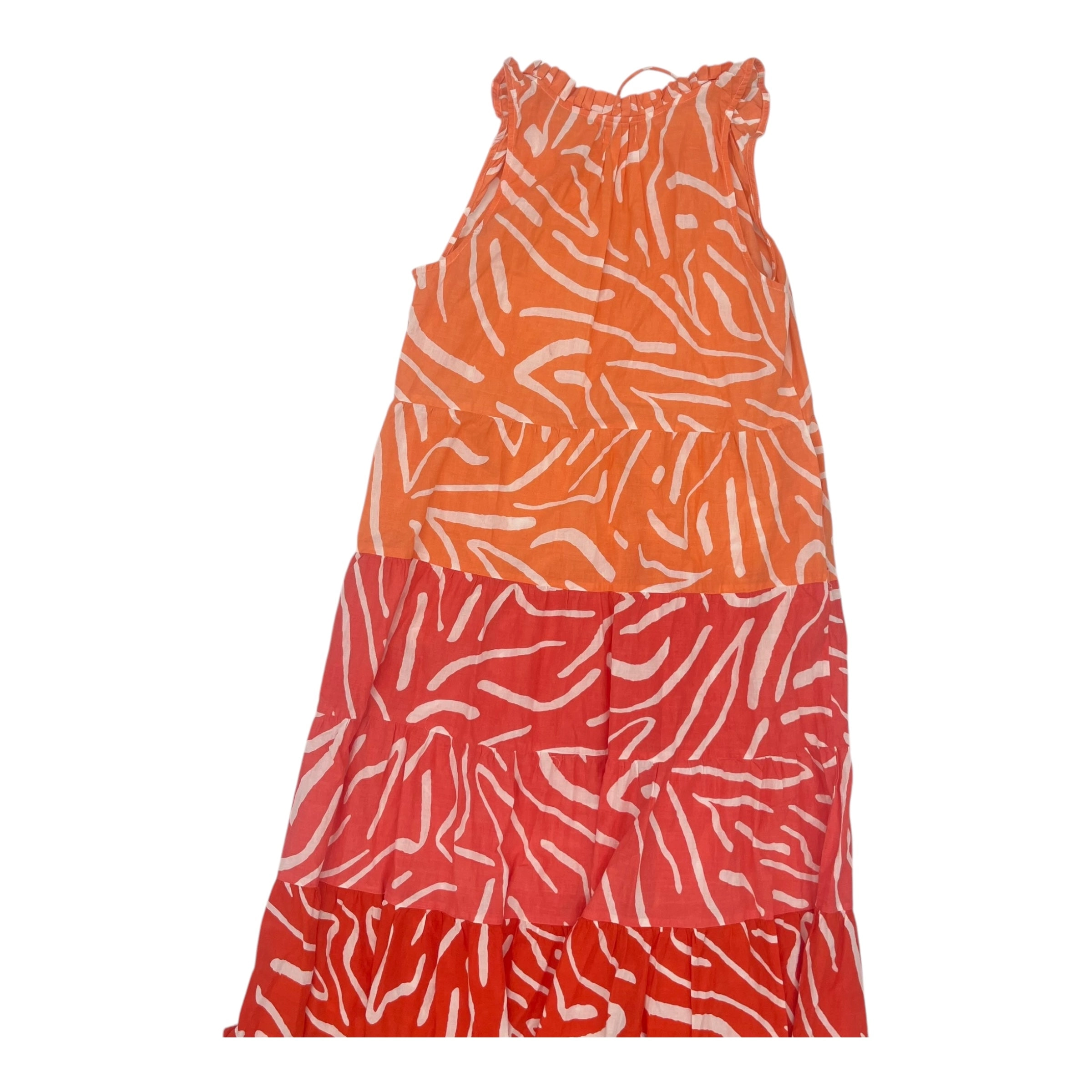 Dress Casual Maxi By Mudpie In Orange, Size:L