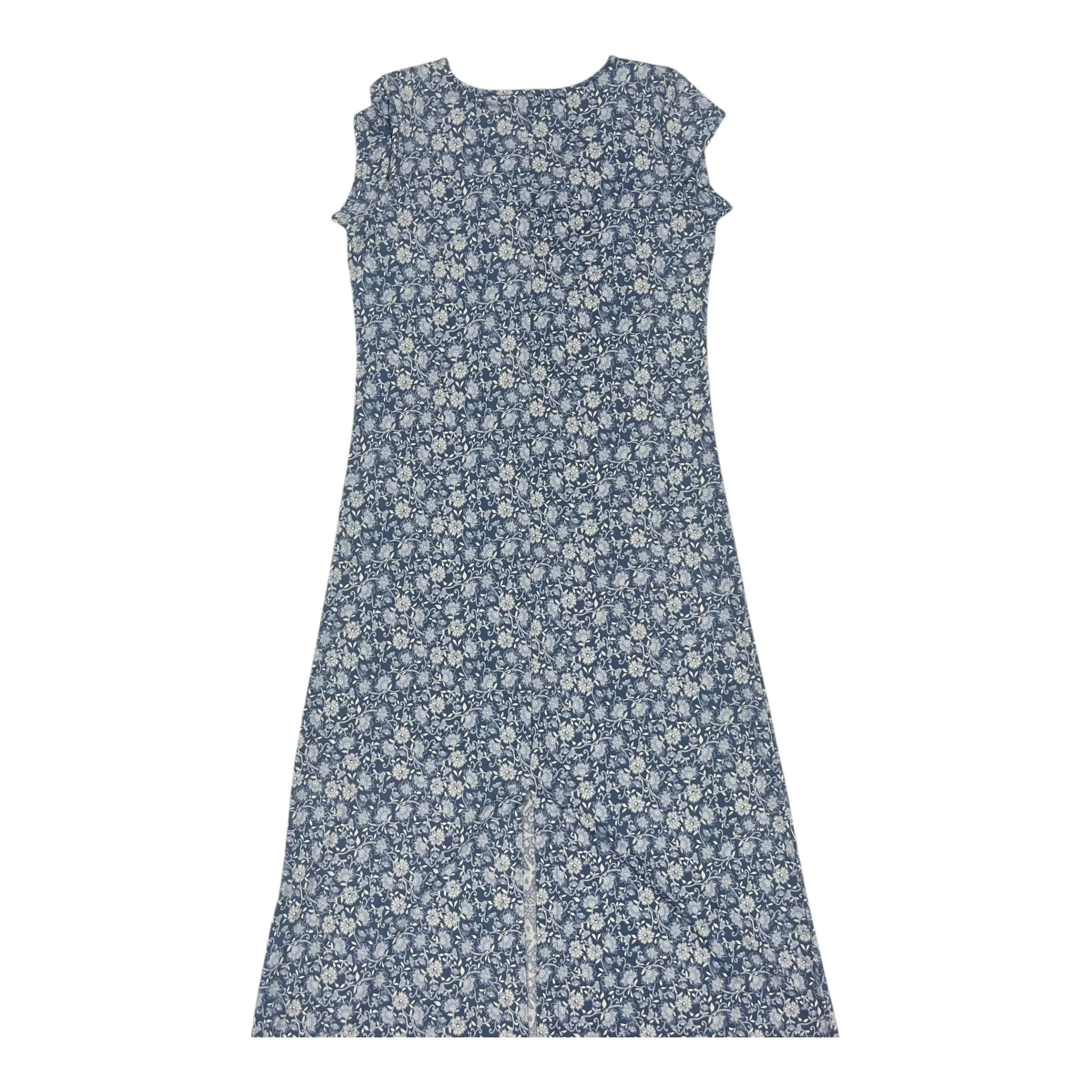 Dress Casual Maxi By Skyes The Limit In Blue & White, Size:S