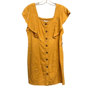 Dress Casual Short By Ana In Yellow, Size:M