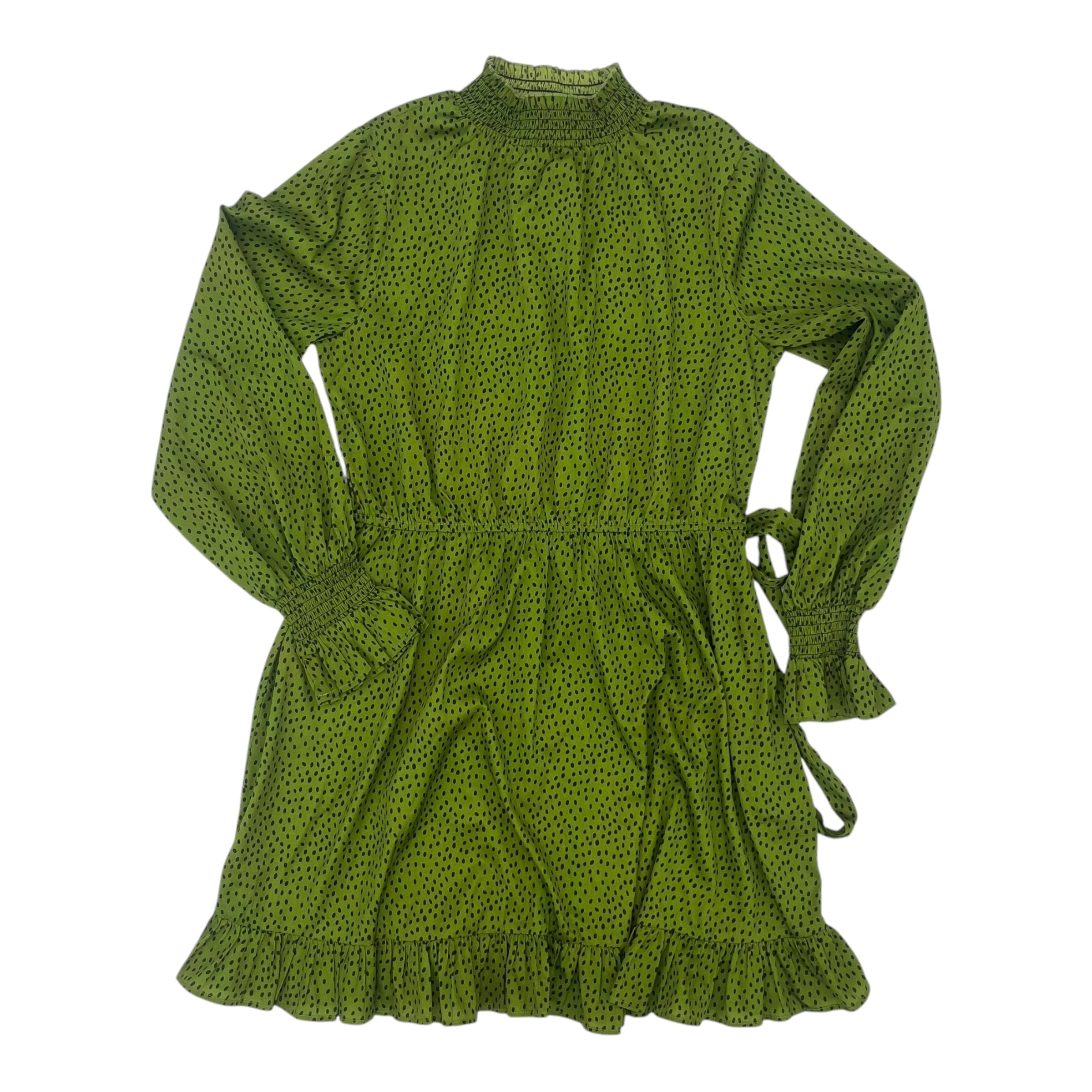 Dress Casual Short By Boohoo Boutique In Green, Size:12