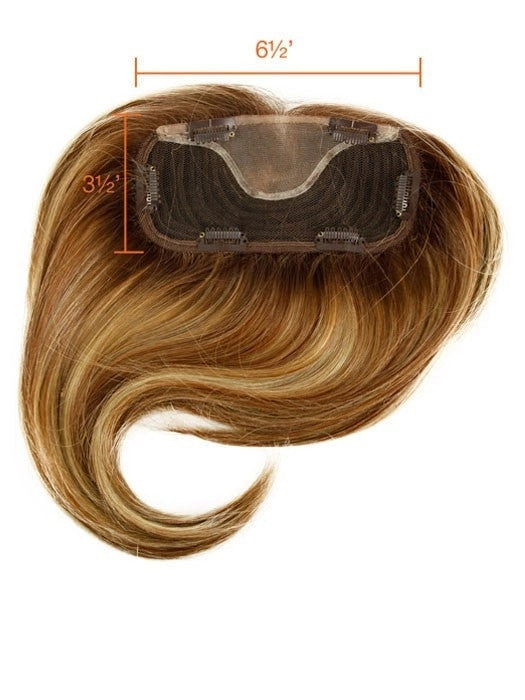 easiFringe Exclusive Colors | Remy Human Hair Topper (Mono Part)