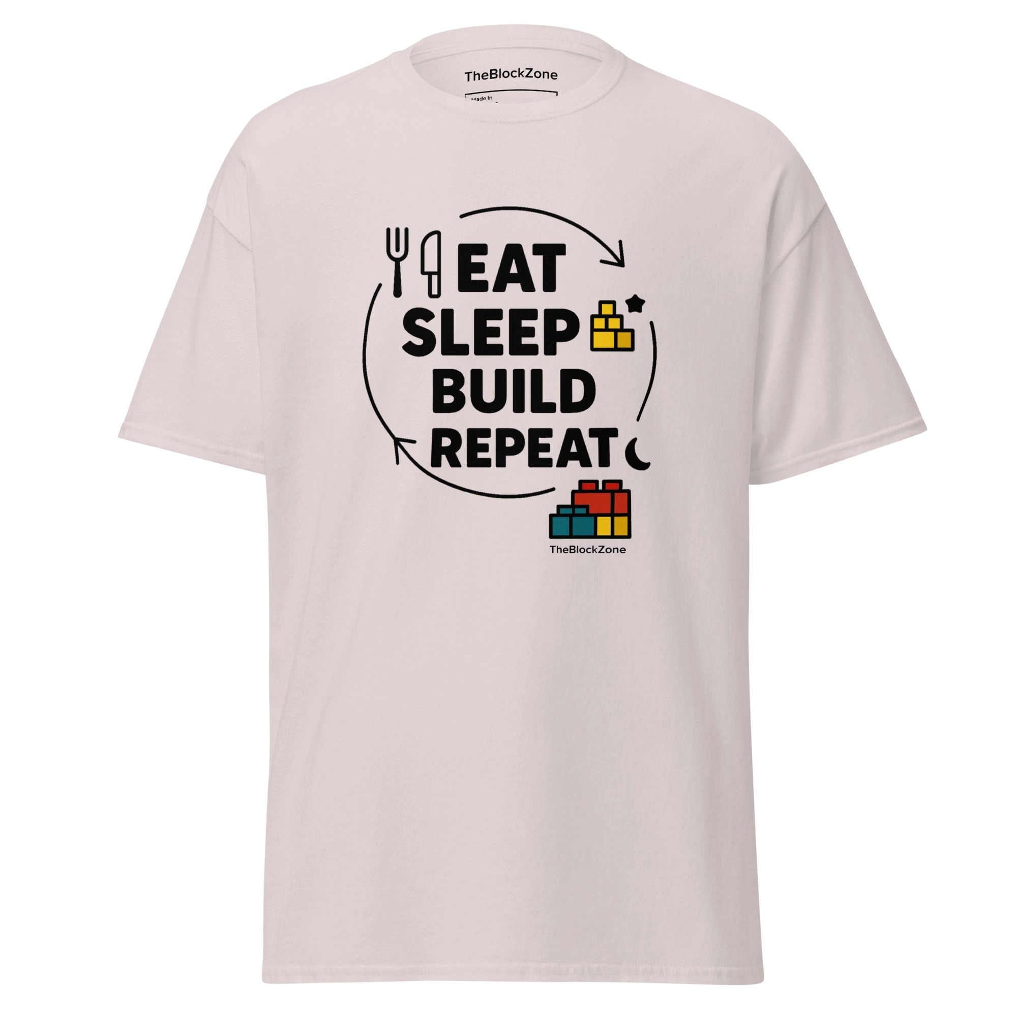 Eat. Sleep. Build. Repeat Tee