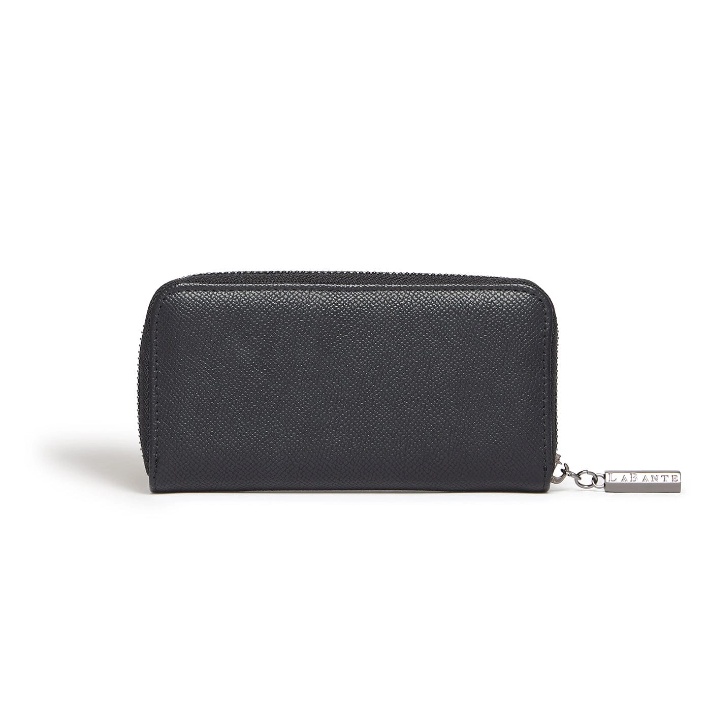 Ellen Vegan Leather Zip Around Wallet | Black