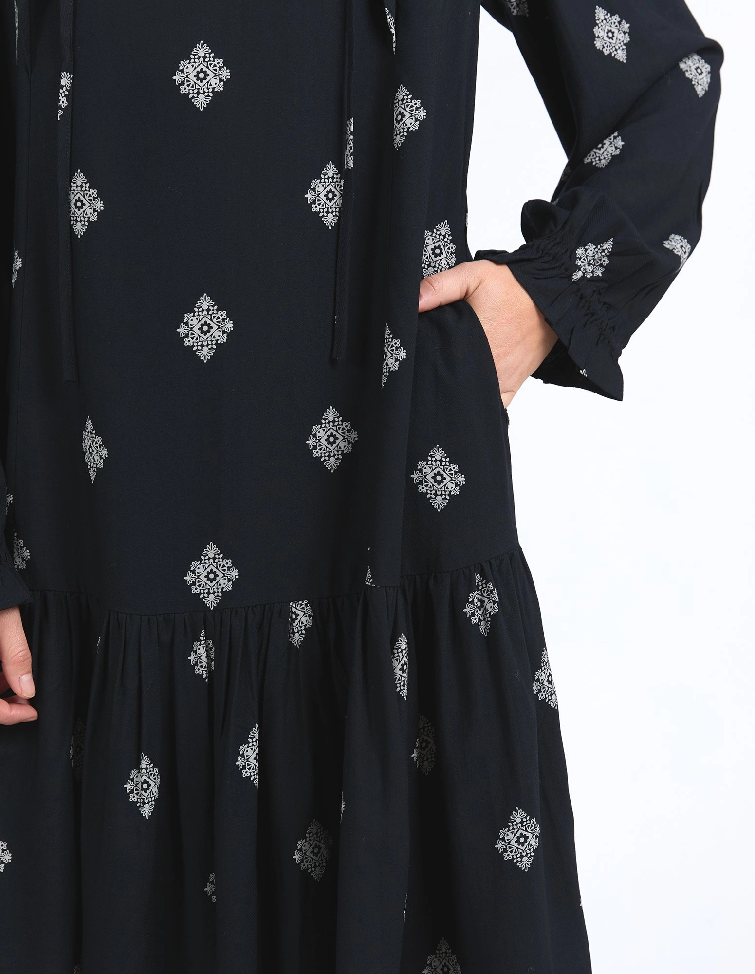 Elm Georgina Print Dress Georgina Print