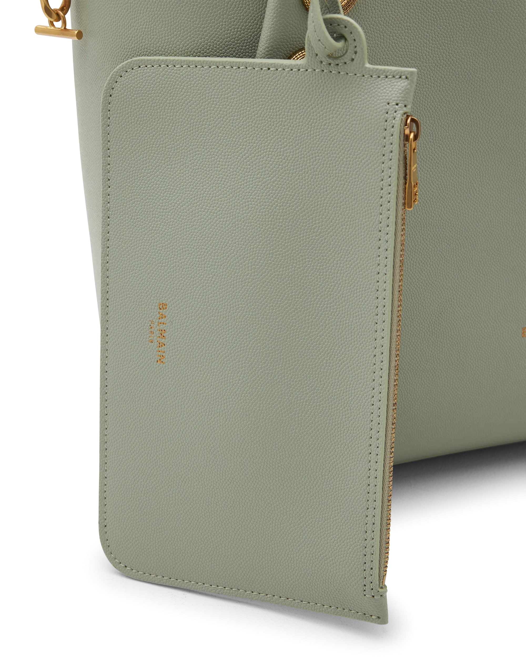 Emblème Grained Calfskin Tote Bag