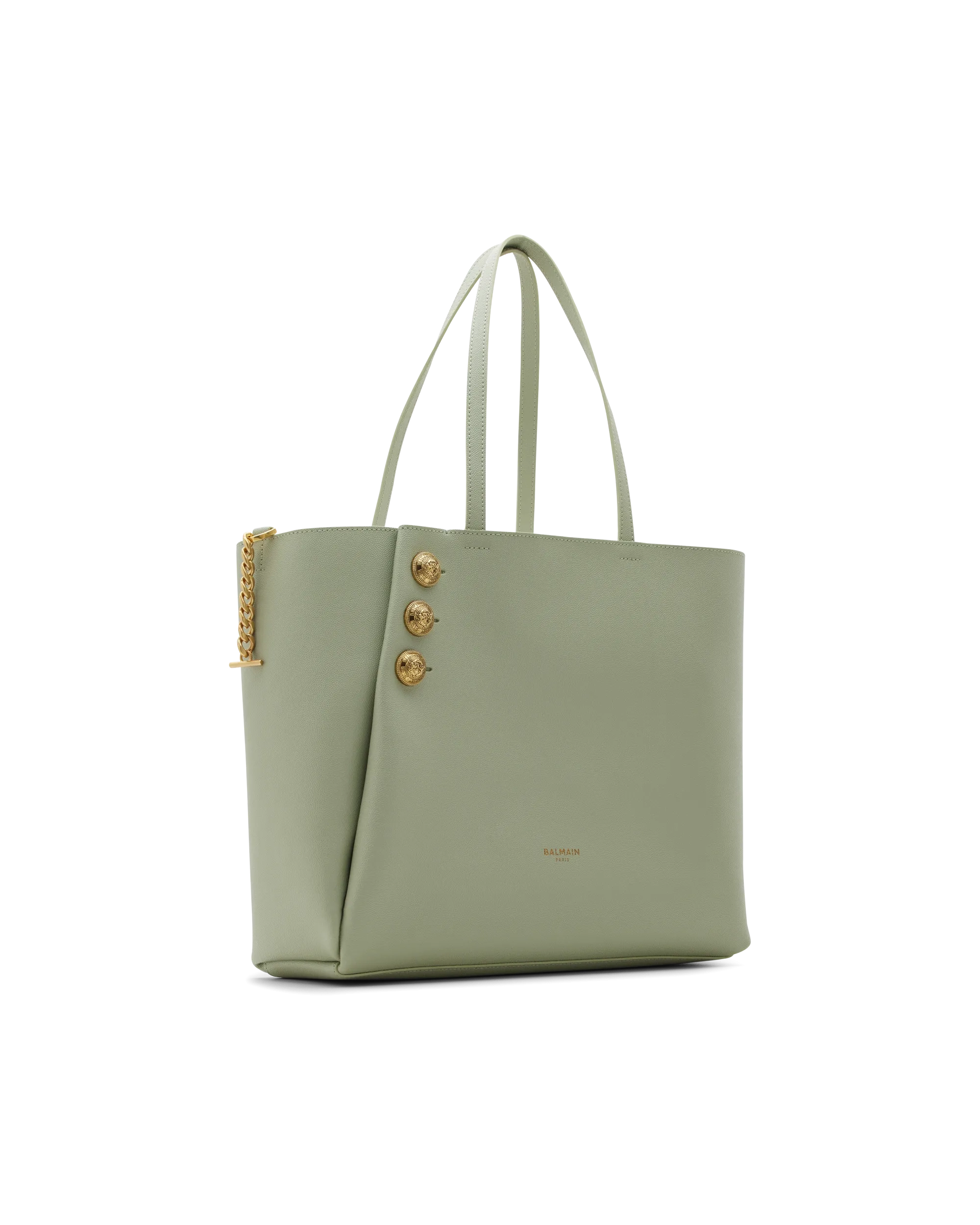 Emblème Grained Calfskin Tote Bag