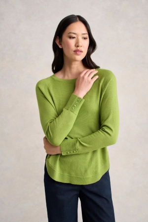 Extra Fine Merino Jumper - Pear