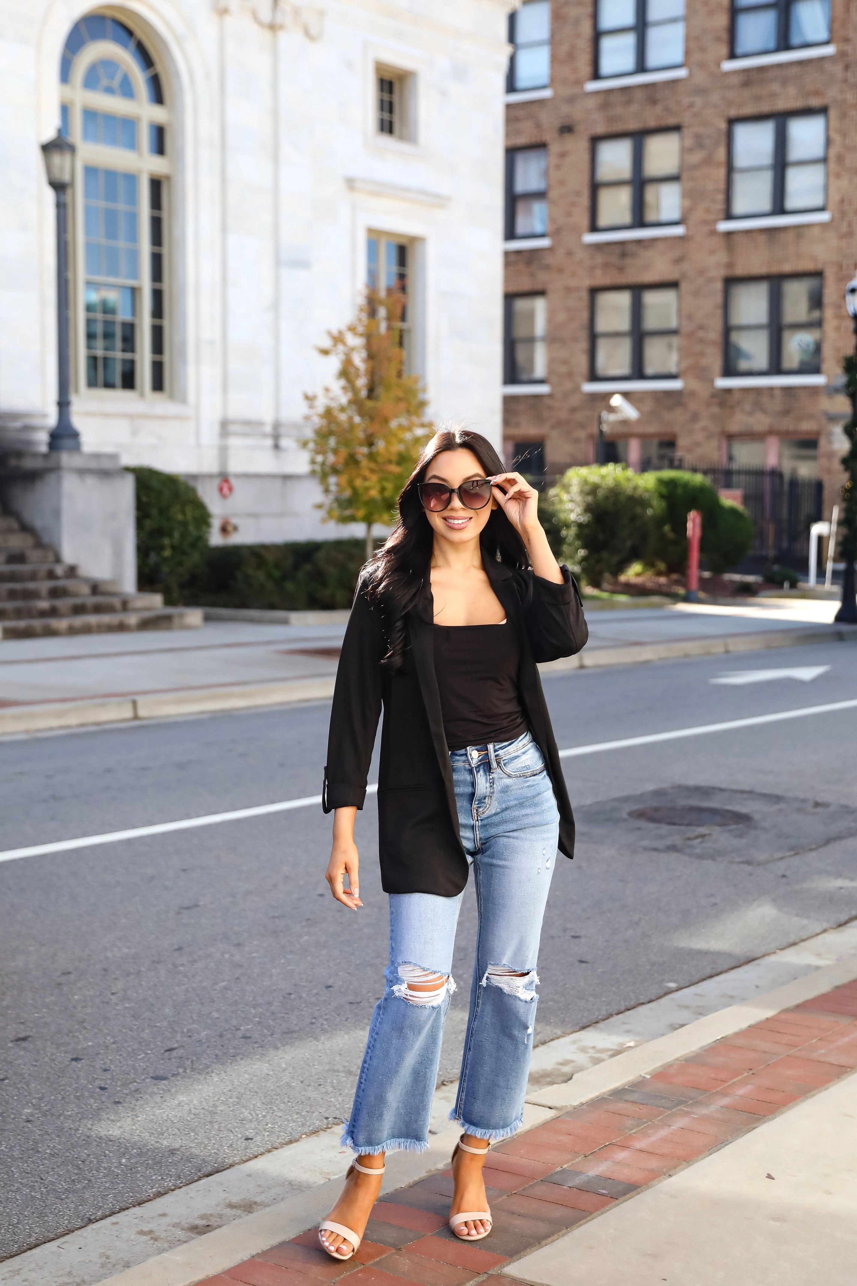 FINAL SALE - Major Confidence Black Blazer