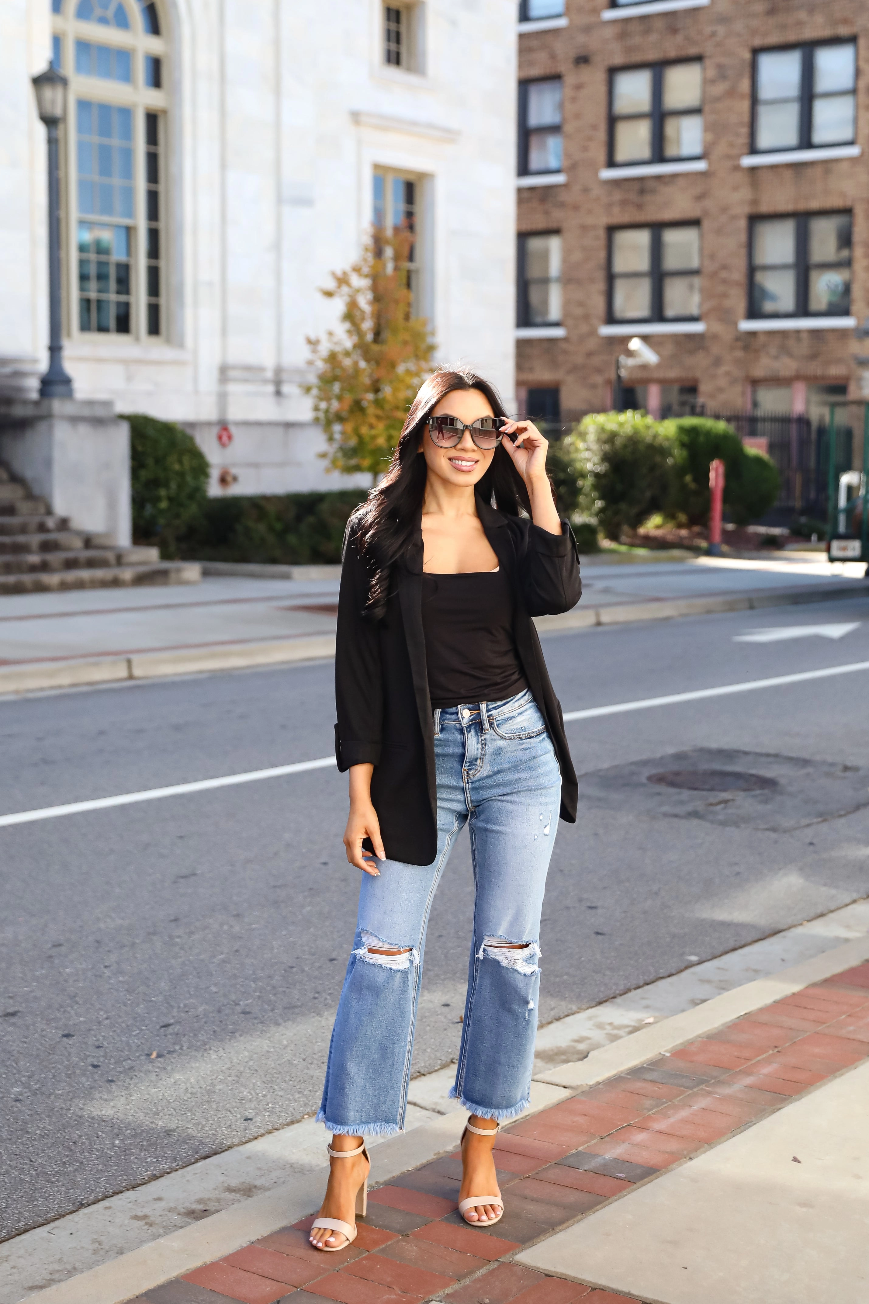 FINAL SALE - Major Confidence Black Blazer