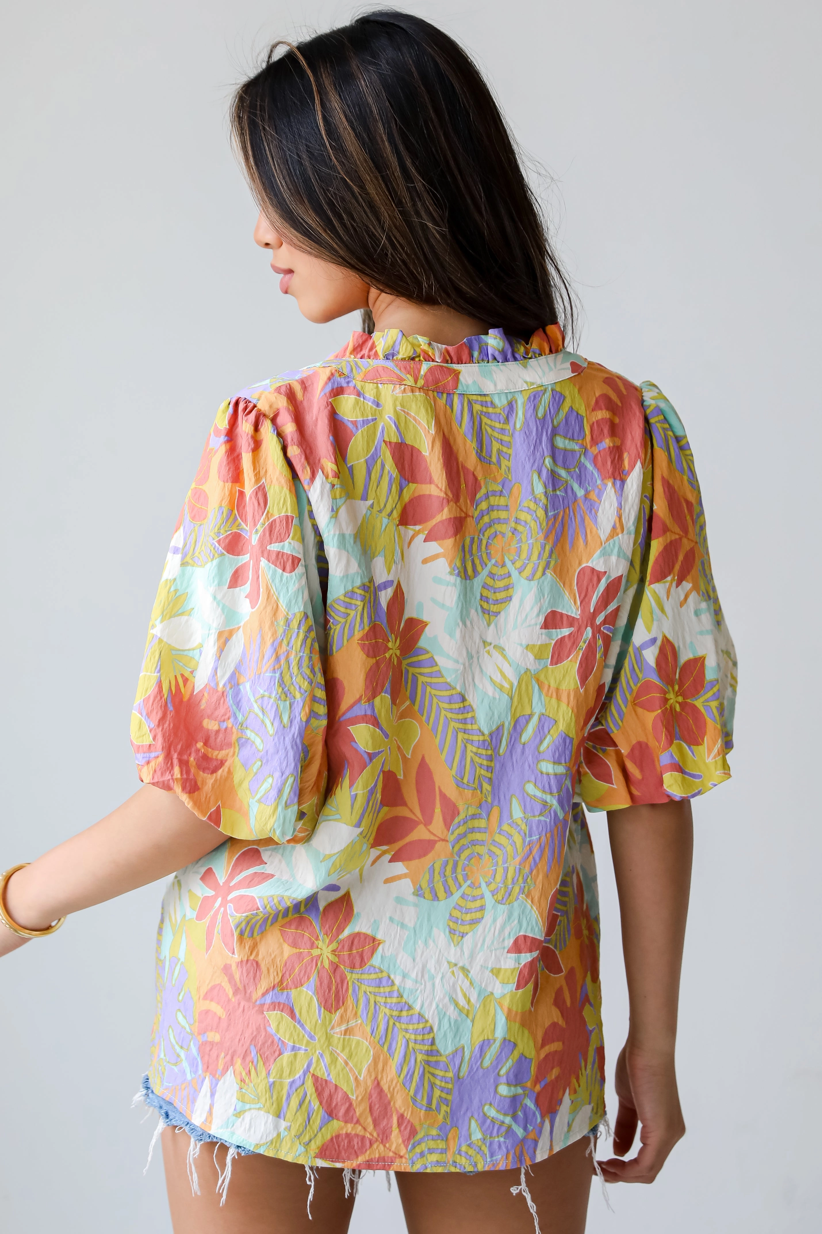 FINAL SALE - Majorly Poised Floral Blouse