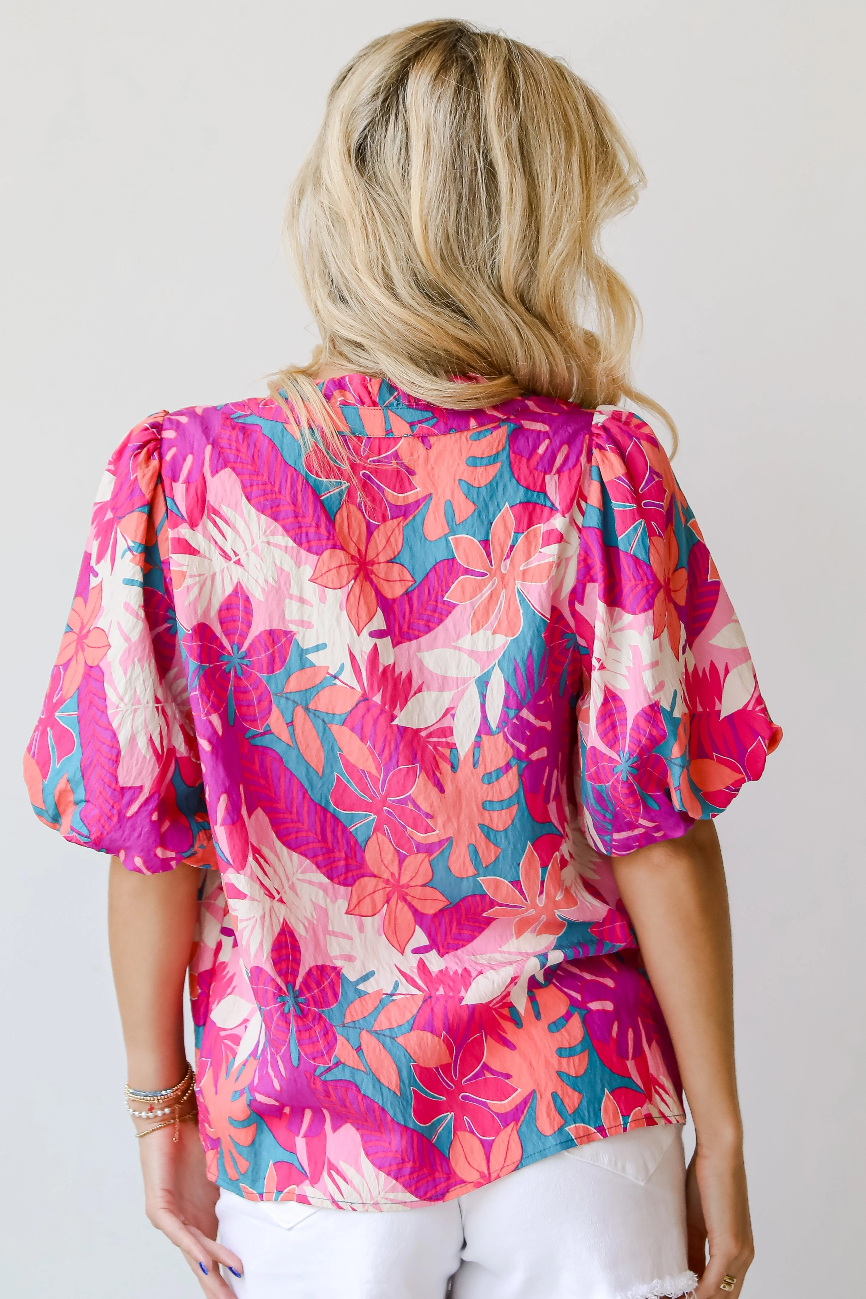 FINAL SALE - Majorly Poised Floral Blouse