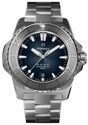 Formex REEF Automatic Chronometer 300m Blue Steel Bezel