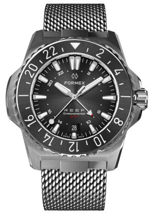 Formex REEF GMT Black and Red Ceramic Bezel