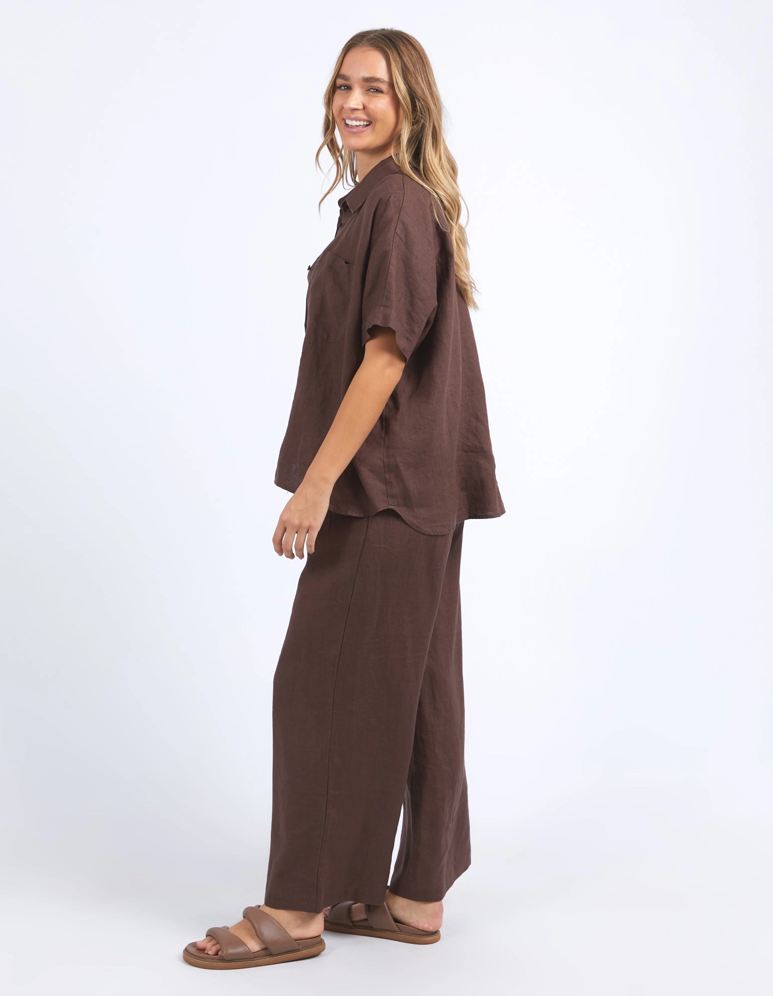 Foxwood Pierra Shirt Chocolate