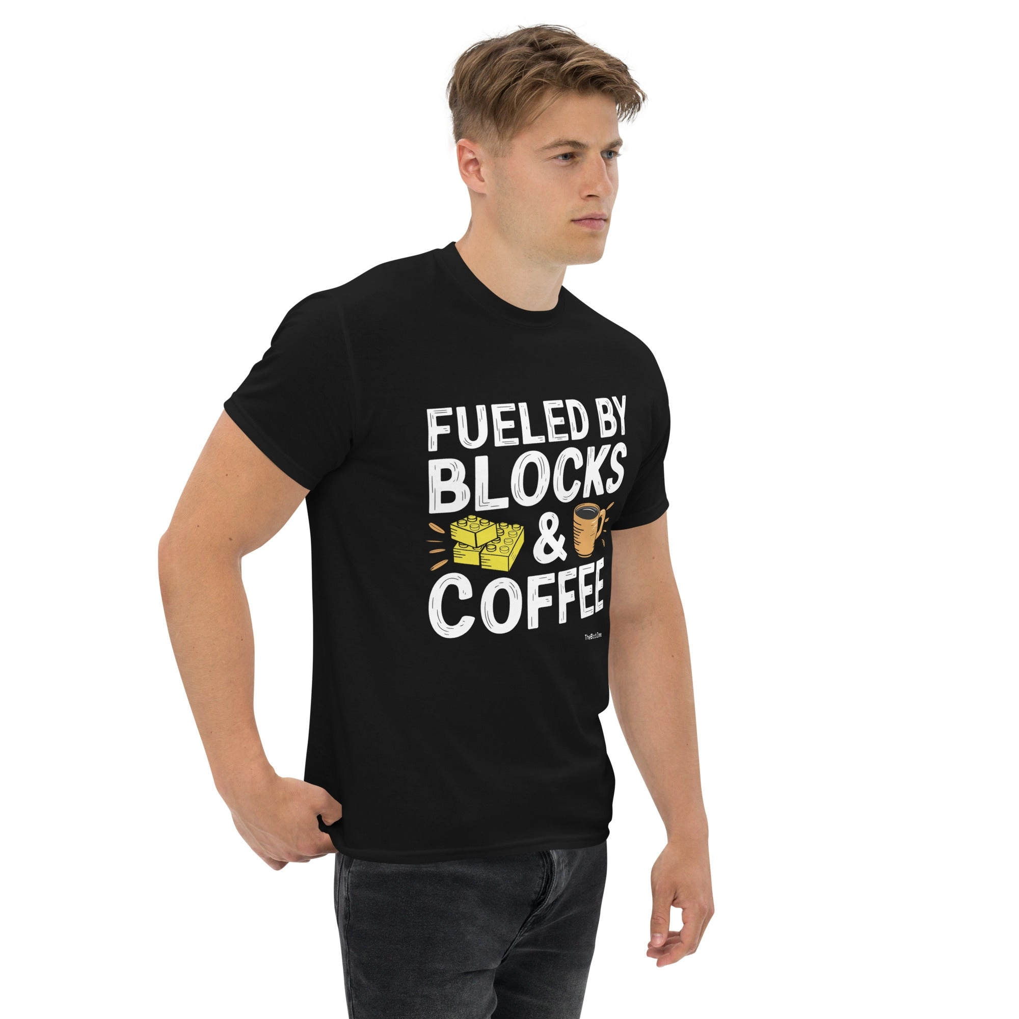 Fueled By Blocks & Coffee Tee