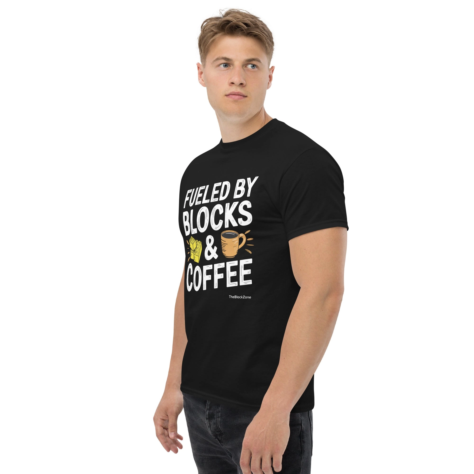 Fueled By Blocks & Coffee Tee
