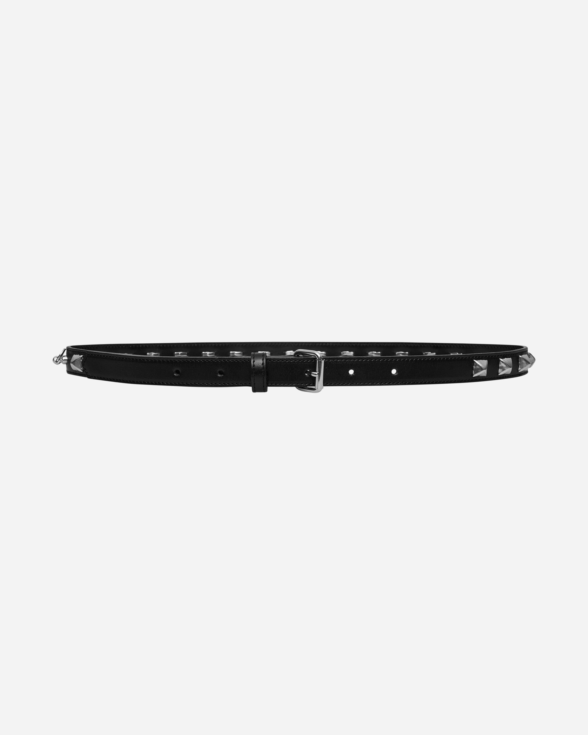 Half Studs Belt Black
