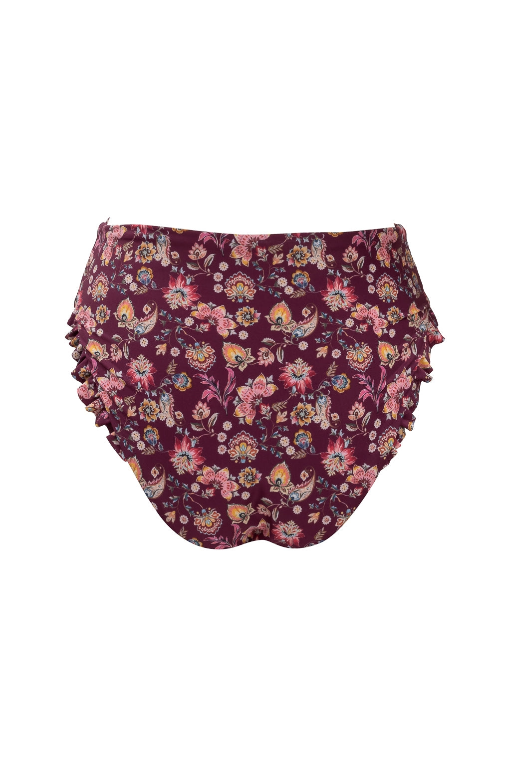 High Waist Ruffle Bottom in Stephanie Floral