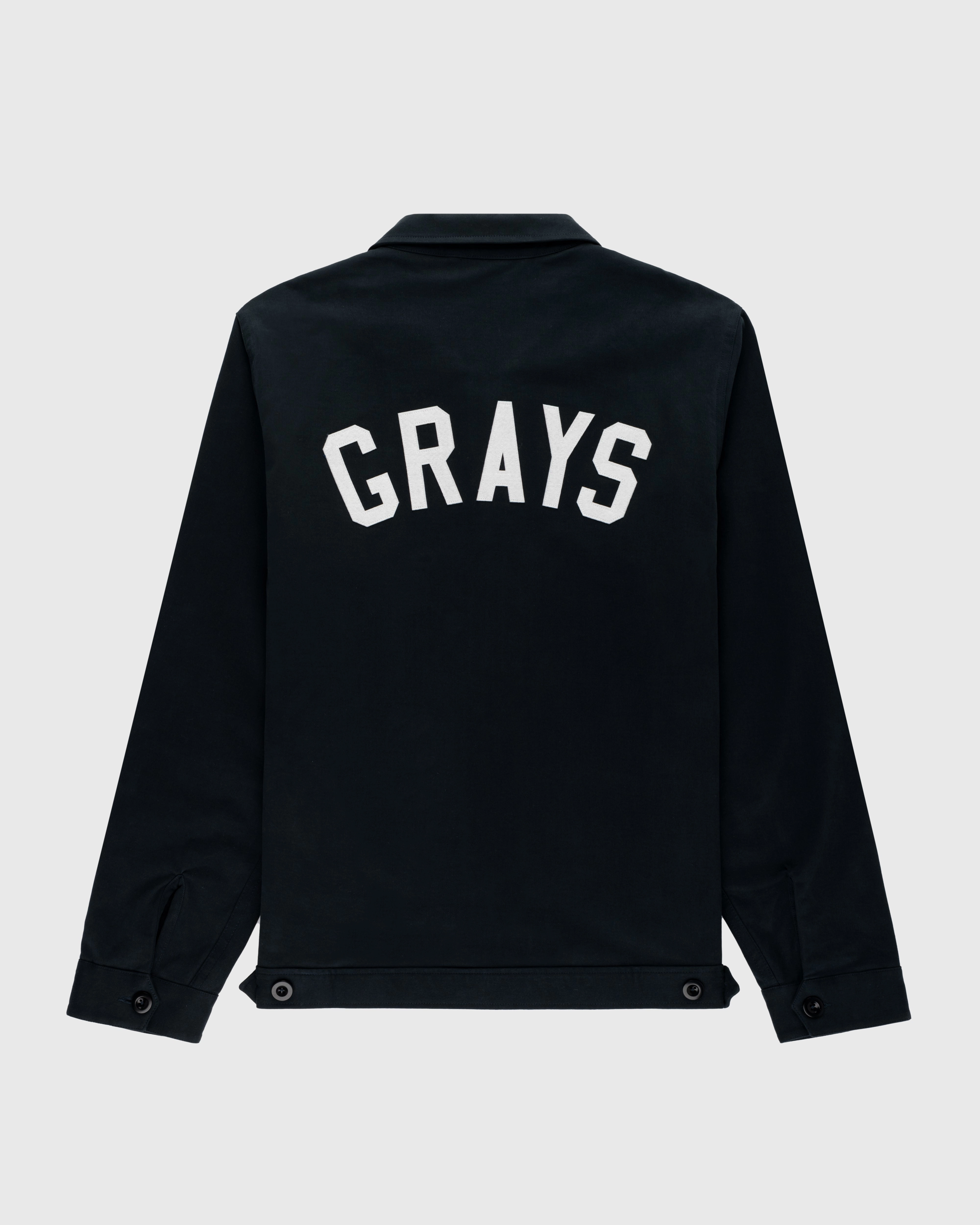 Homestead Grays Cotton Grounds Crew Jacket