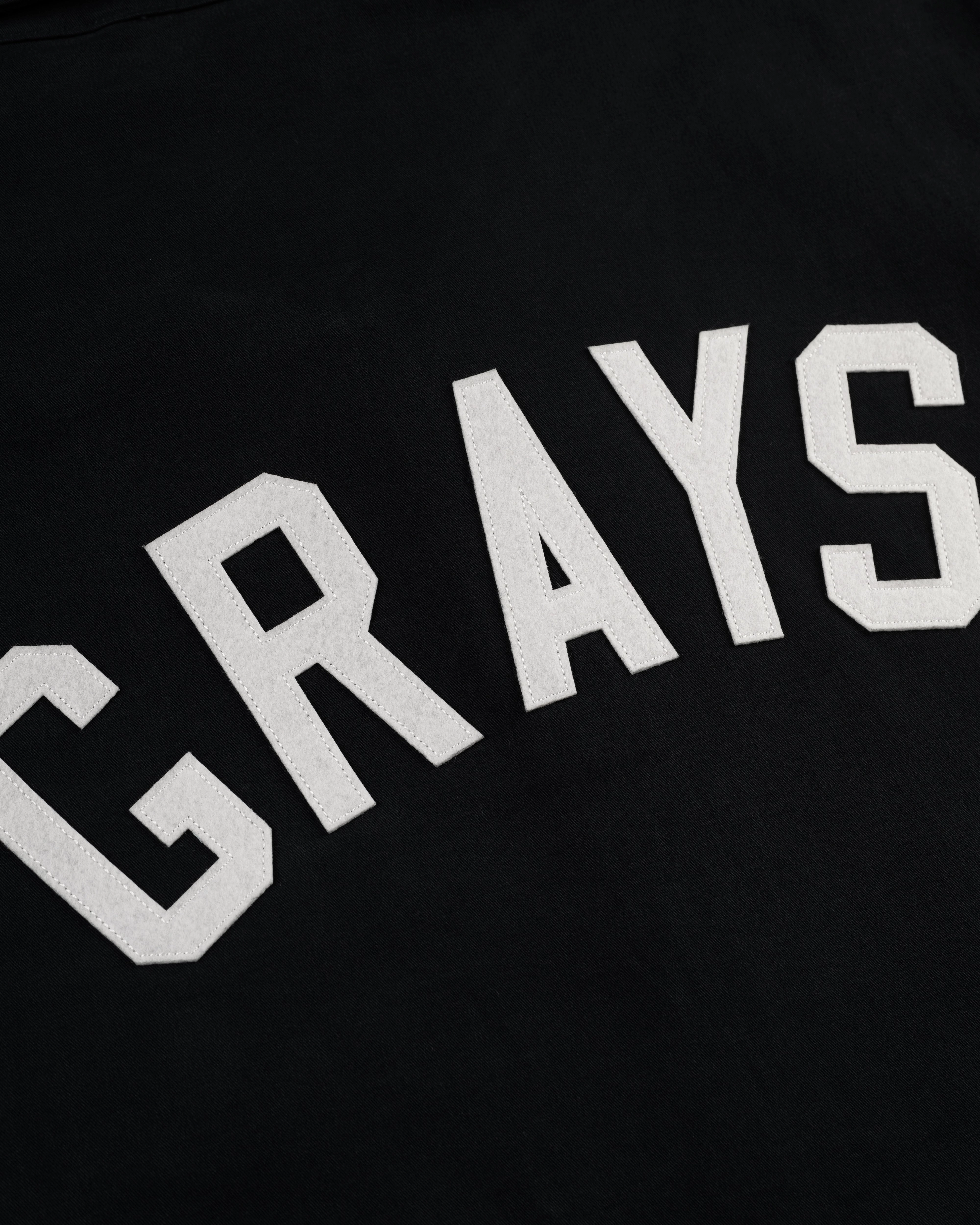 Homestead Grays Cotton Grounds Crew Jacket