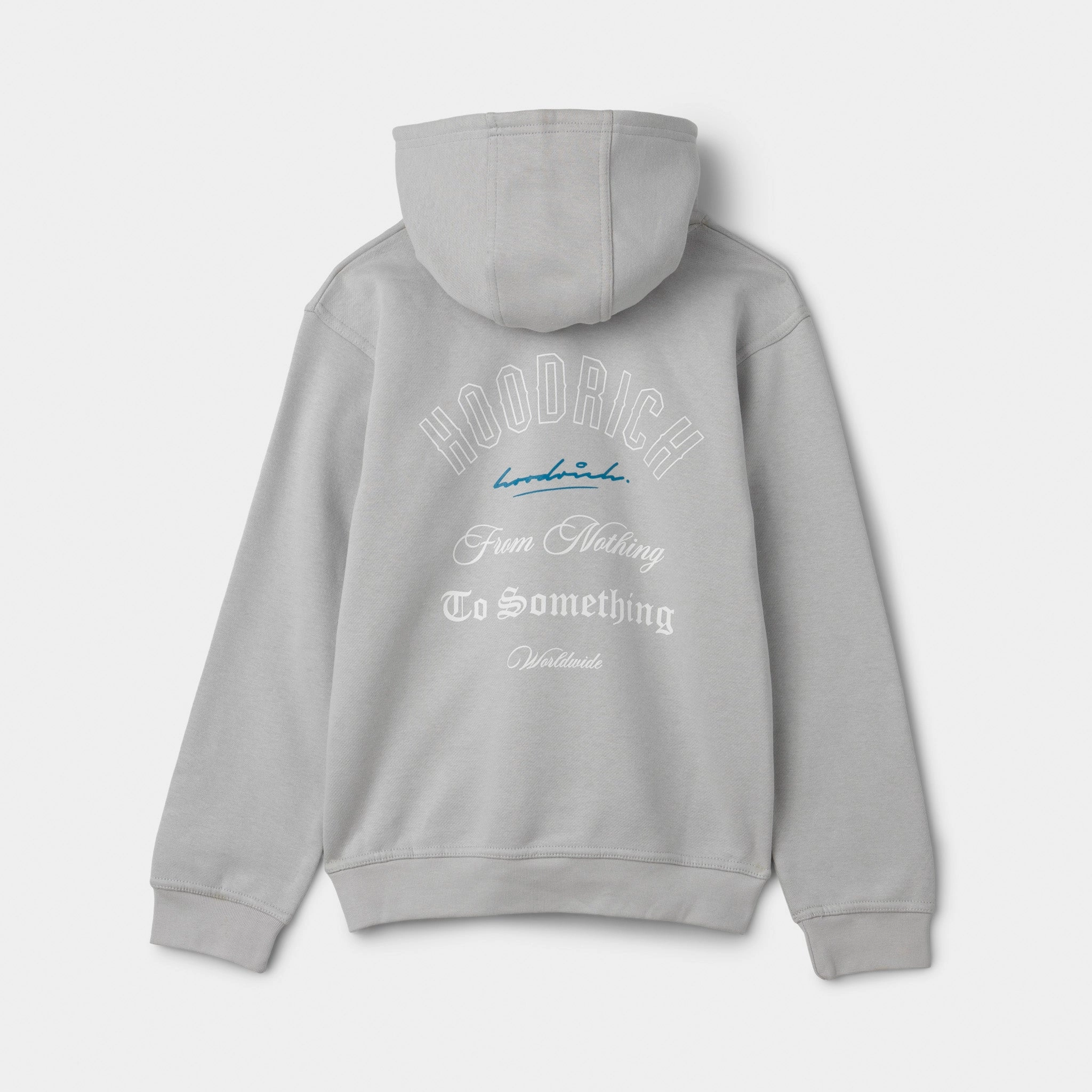 Hoodrich Juniors' Lynk Pullover Hoodie Quiet Gray / White  - Blue Danube
