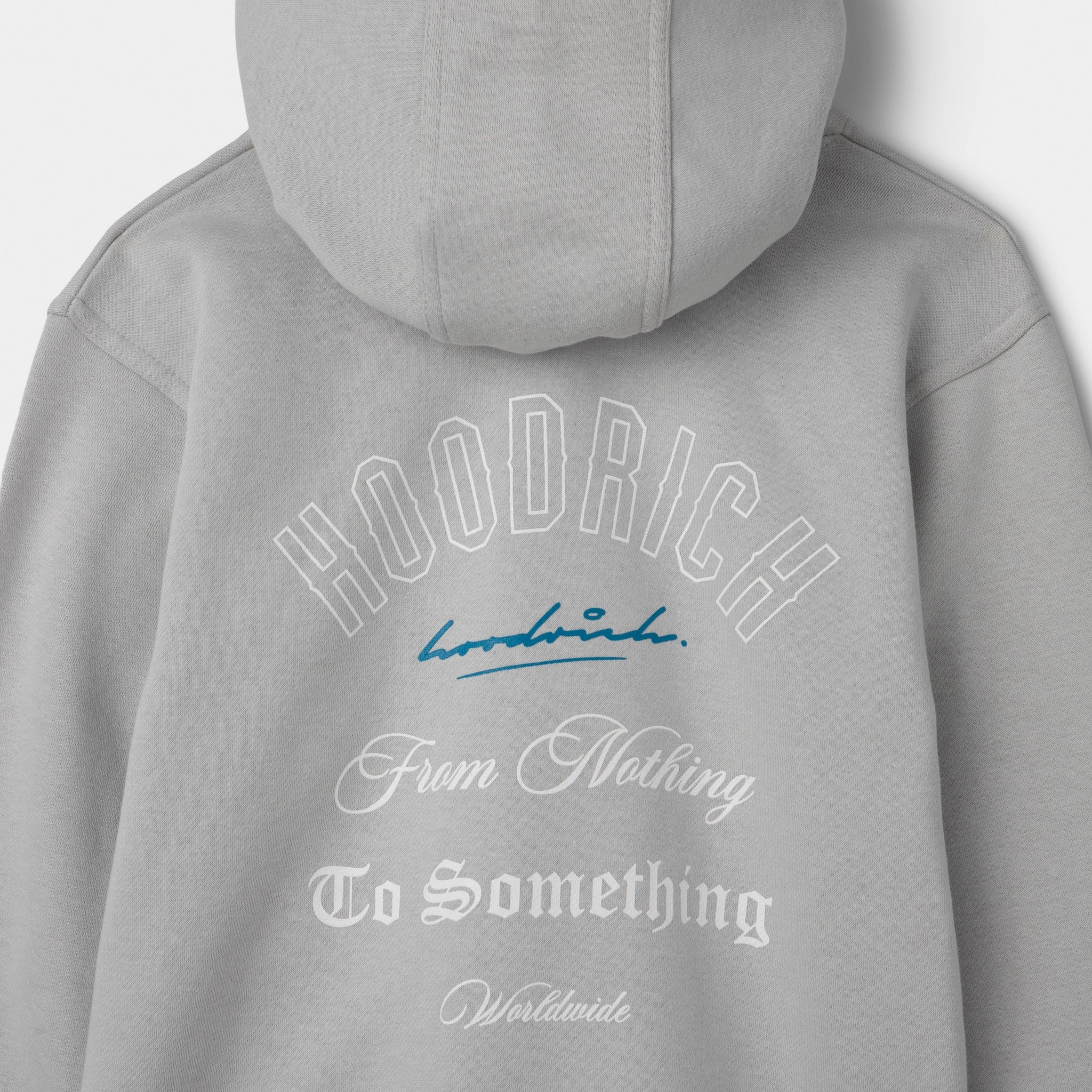 Hoodrich Juniors' Lynk Pullover Hoodie Quiet Gray / White  - Blue Danube