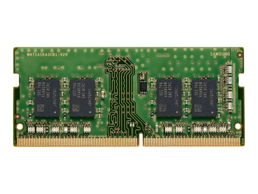 HP - DDR4 - module - 8 GB - SO-DIMM 260-pin - 3200 MHz / PC4-25600 - 1.2 V 8C4X8AA