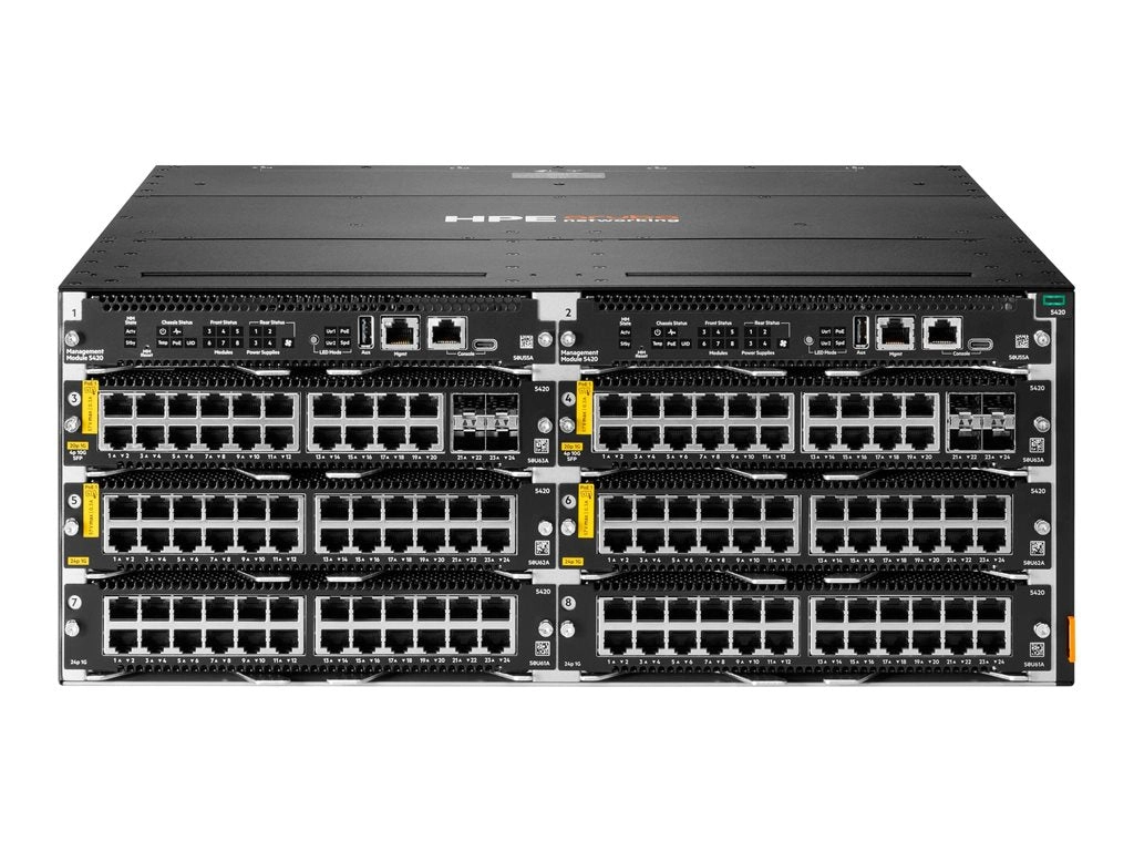 HPE Aruba Networking CX 5420 16p Smart Rate 1G/2.5G/5G Class6 PoE Module - Switch - L3 - managed - 16 x 1/2.5/5GBase-T POE  - S0U66A