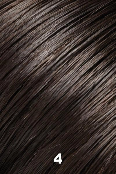 Jon Renau Toppers - EasiPart XL French 8" (#752) - Remy Human Hair