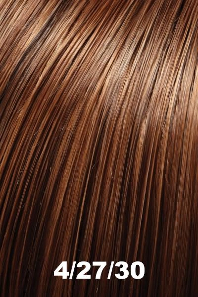 Jon Renau Toppers - EasiPart XL French 8" (#752) - Remy Human Hair