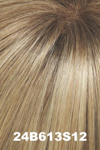 Jon Renau Toppers - EasiPart XL French 8" (#752) - Remy Human Hair