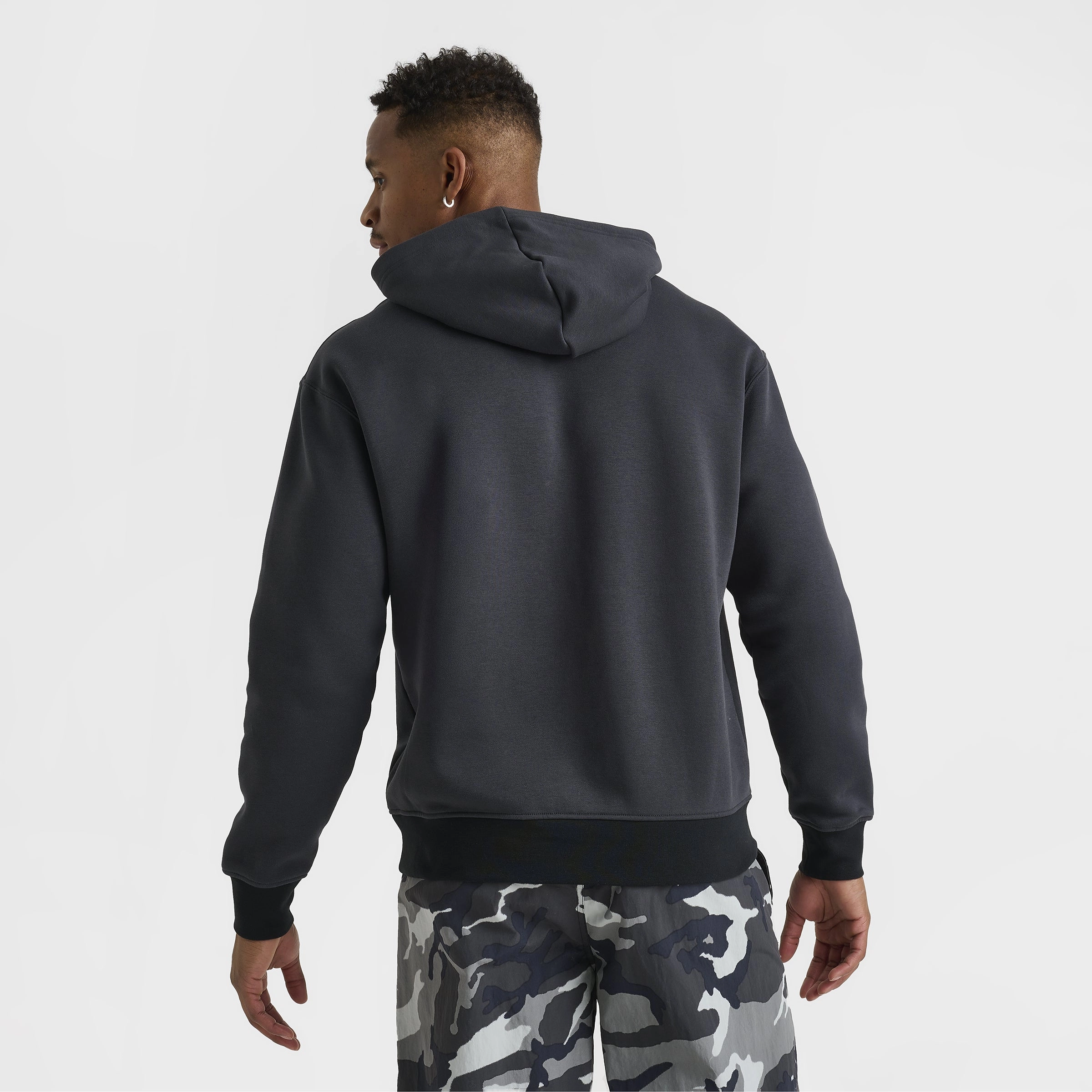 Jordan Brooklyn Gel Hoodie Off Noir / Gym Red