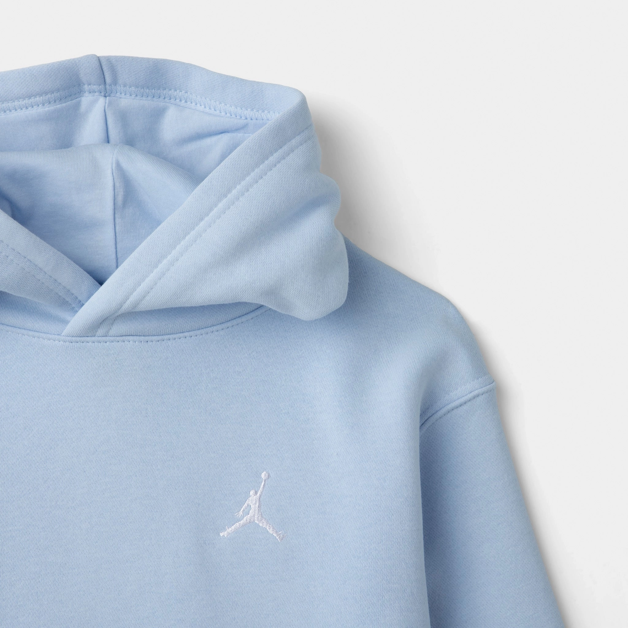 Jordan Juniors' MJ Brooklyn Fleece Pullover Hoodie / Hydrogen Blue